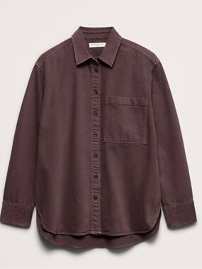 Banana Republic Button-Down Shirt in Deep Plum Brand new with tags never worn